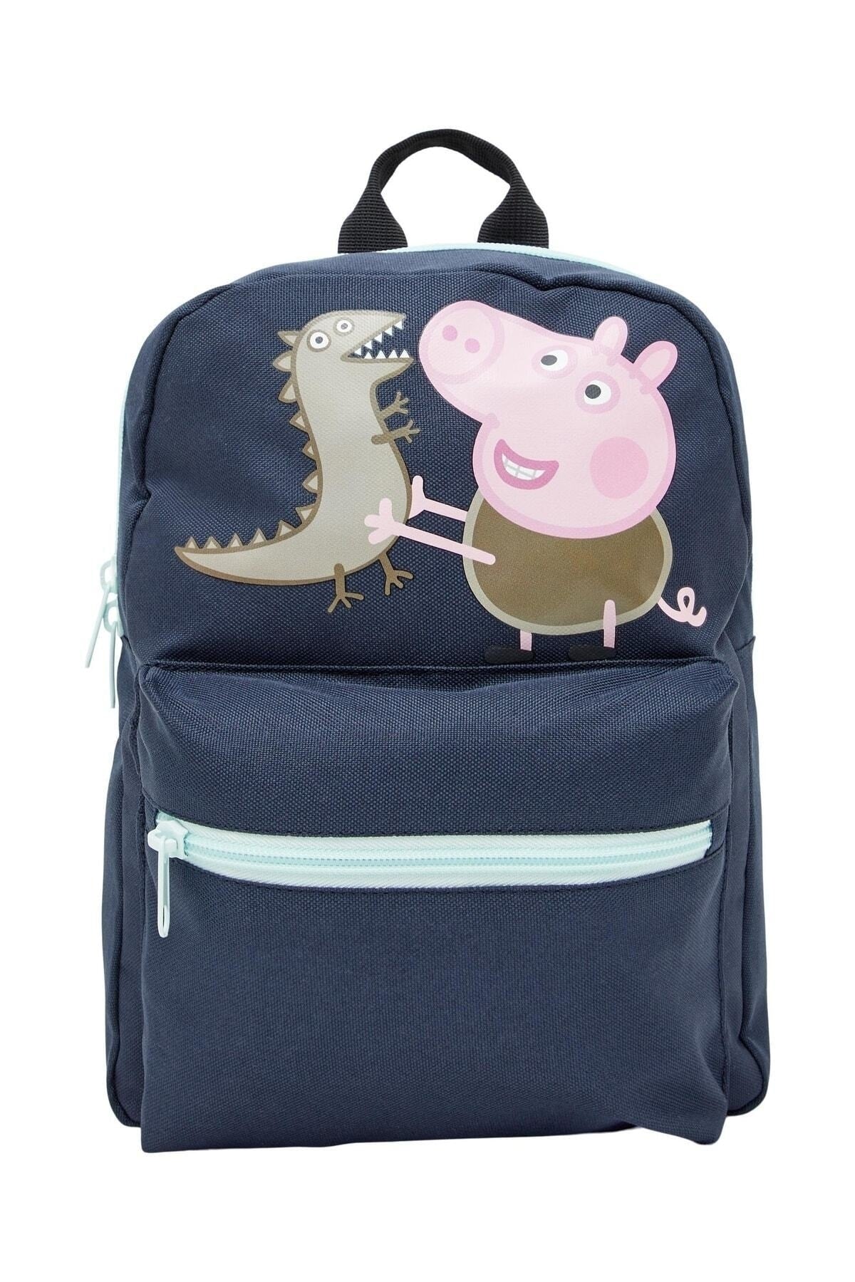 Kids Melvis Peppapig Backpack Pep Kids Navy Blue Backpack 13211363-04