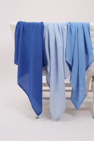 3-Purpose Muslin Cover Set - 75X75 Cm