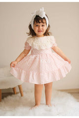 Lace Collar Girl Special Occasion Birthday Dress