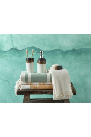 Avier 3 Pcs Bathroom Set Brown - Swordslife