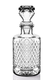 1,25Lt Crystal Cut Carafe&Bottle