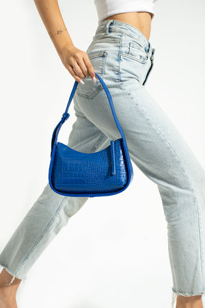 Women'S Crocodile Baguette Bag