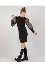 Ladybug Child Sleeve Tulle Full Lycra Dress (11-15) Age