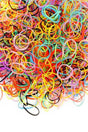 1000 Pieces of Colorful Hair Braiding Elastic - Swordslife
