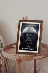 Sky Map-for valentine Framed Star Map-spotify Star Map-youtube Star Map - Swordslife