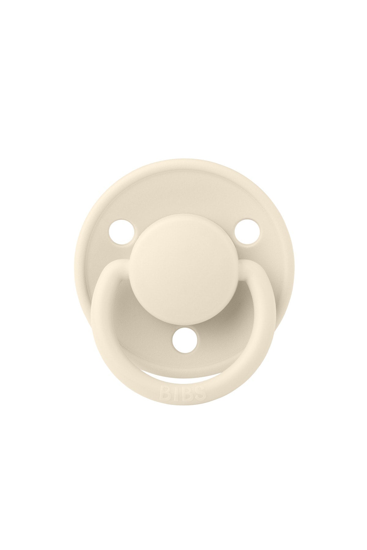 De Lux Rubber Pacifier - Ivory 0-6 Months