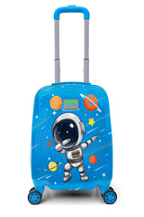 Kids Navy Blue Blue Astronaut Child Suitcase 16751