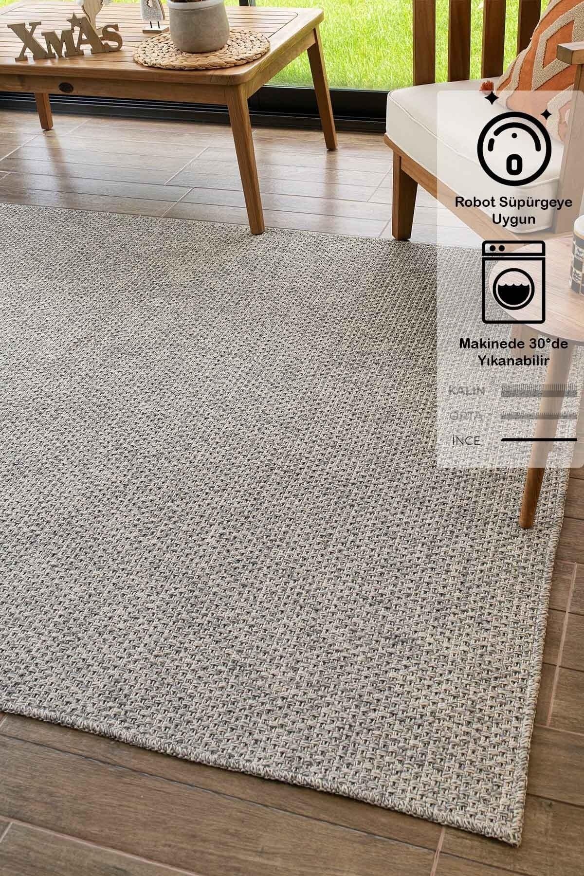 Rusticana 3103 Jute Based Modern Knitted Rug - Swordslife