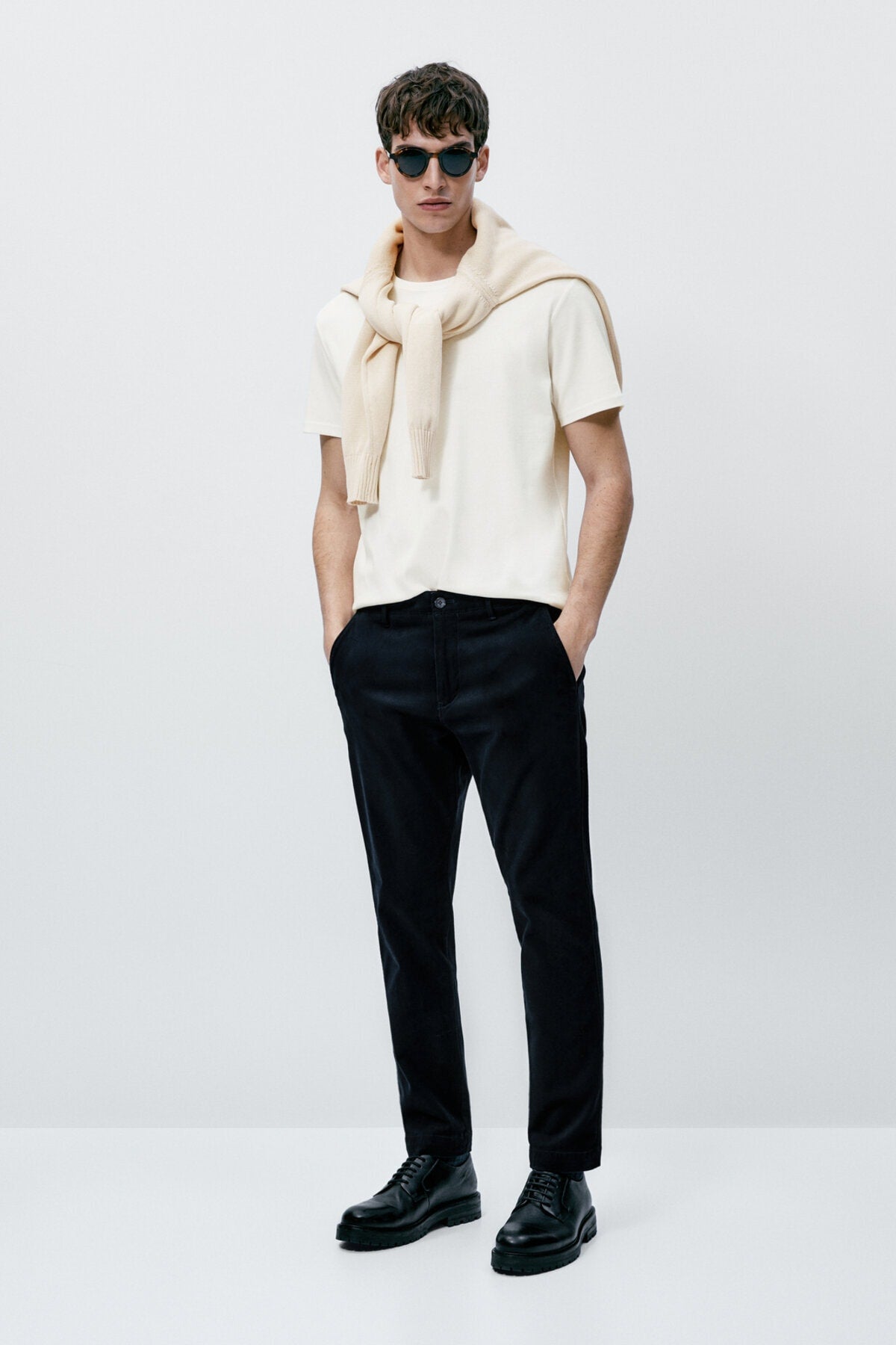Short Sleeve Mercerized Cotton T-shirt