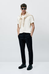 Short Sleeve Mercerized Cotton T-shirt