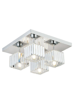 Sabrina 4-Piece Chrome K-01 Chandelier