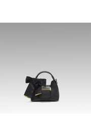 Black Accessory Detail Suspended Micro Bag