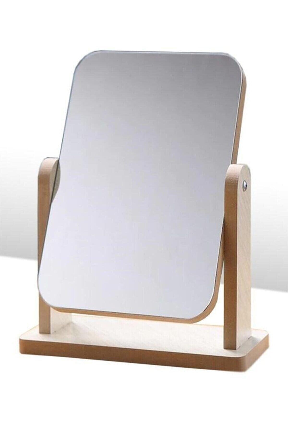 Hand Mirror Table Mirror Makeup Mirror Adjustable Square Makeup Mirror 18cm - Swordslife