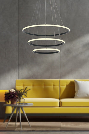 Etage Led Chandelier Black Ldav-43