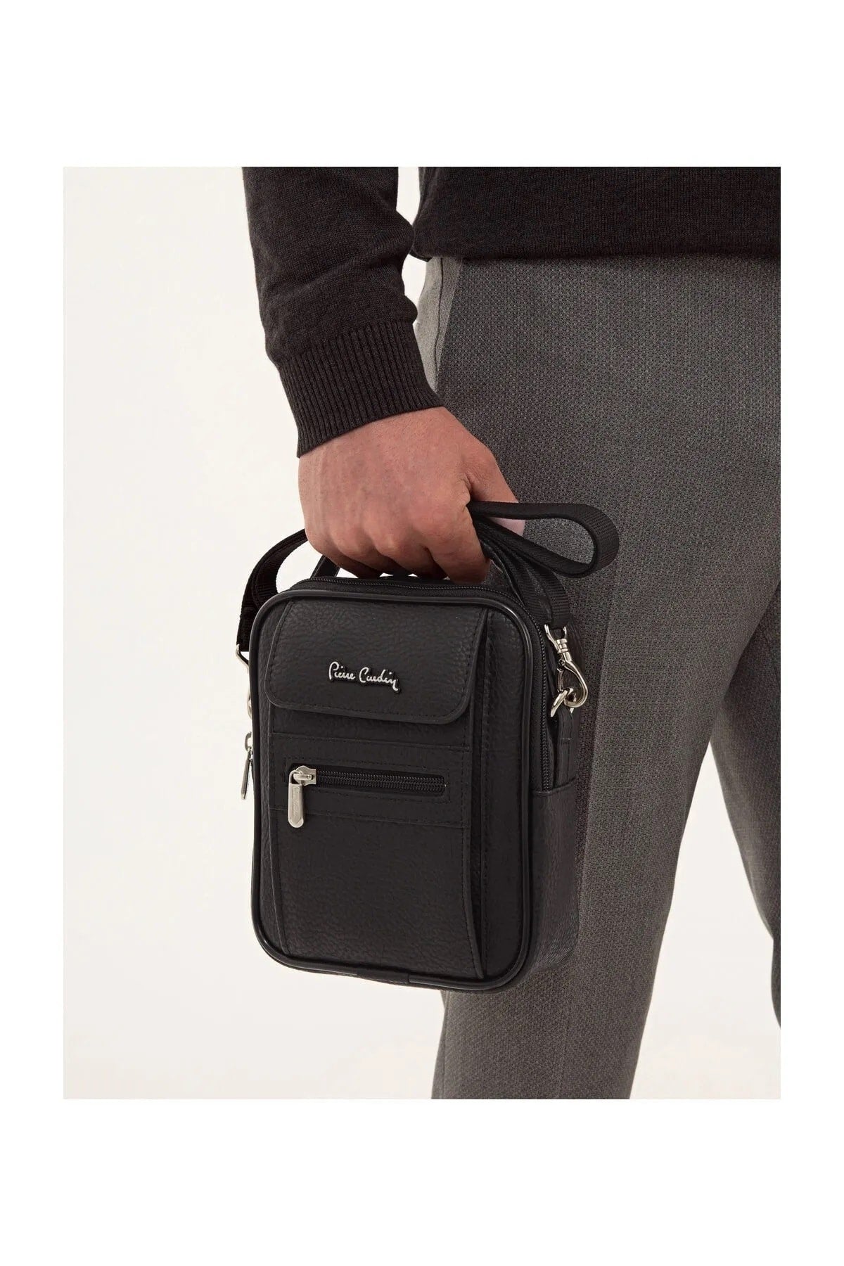 01pc001422 Men's Handbag Messenger Bag Black