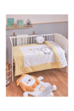 Baby Boy Lion Lion Pattern Duvet Cover Set