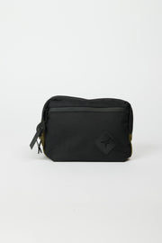 Men'S Black-Khaki Zippered Waist Bag