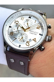 3 Atm Waterproof Men'S Wristwatch With Function Function