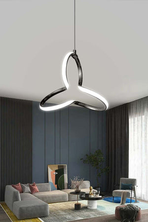 Modern Pendant Lamp Anthracite Case White Light Led Chandelier 1 Year Warranty Led Chandelier