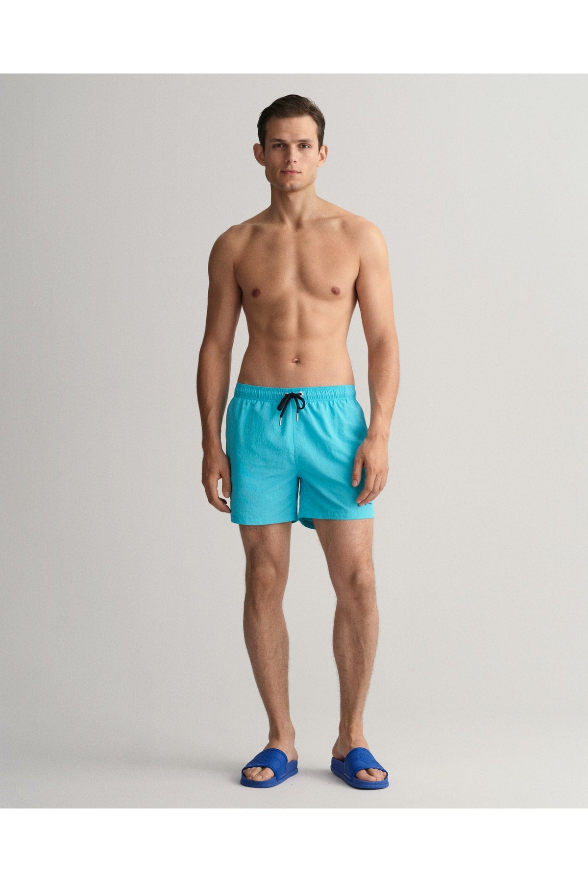 Men'S Blue Classic Fit Swimsuit