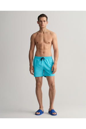 Men'S Blue Classic Fit Swimsuit