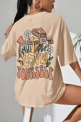 Love Yourself Printed T-shirt - Swordslife