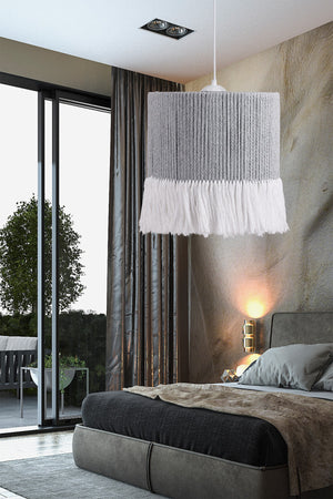 Bandit Handmade Chandelier Gray White Hnmd-42