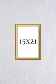 Gold Photo Frame (a5)15x21 - Swordslife