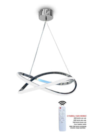 3 farbe Gesteuert Chrom Helle Led Kronleuchter Welle Led Kronleuchter