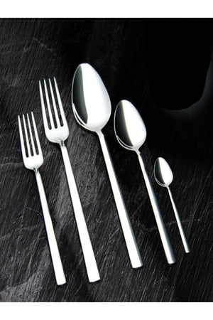 30-Piece Natural Cutlery Set For 6 Persons, Straight Model