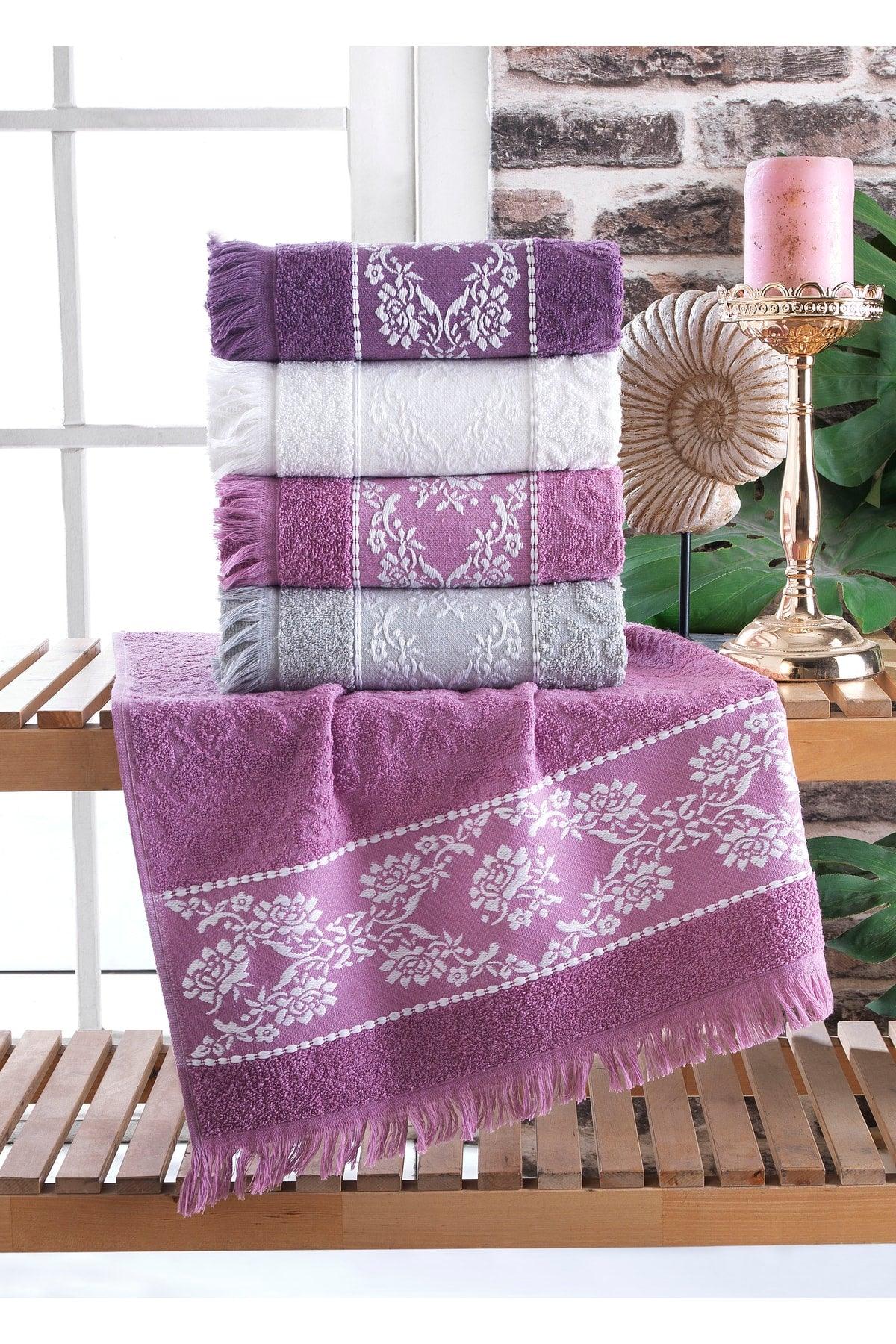 Roses 4 Pcs 50x90 Hand&face Towel Set - Swordslife