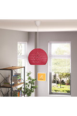 Pendent Ball Red Chandelier