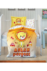 Licensed Galatasaray Puppy Aslan Baby Baby Duvet Cover Set