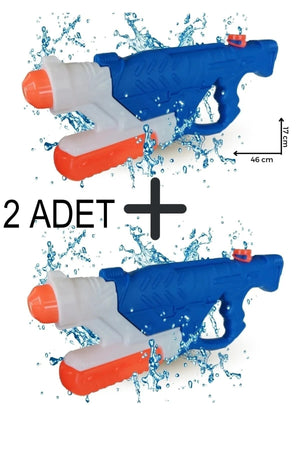 Jumbo Große 2-teilige Wasserpistole mit Pumpe, 1-Liter-Tank