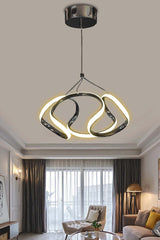 Dron Pendant Lamp Black Color LED Chandelier Daylight Modern LED Chandelier
