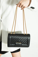 Women's Shoulder Bag with Chain Strap