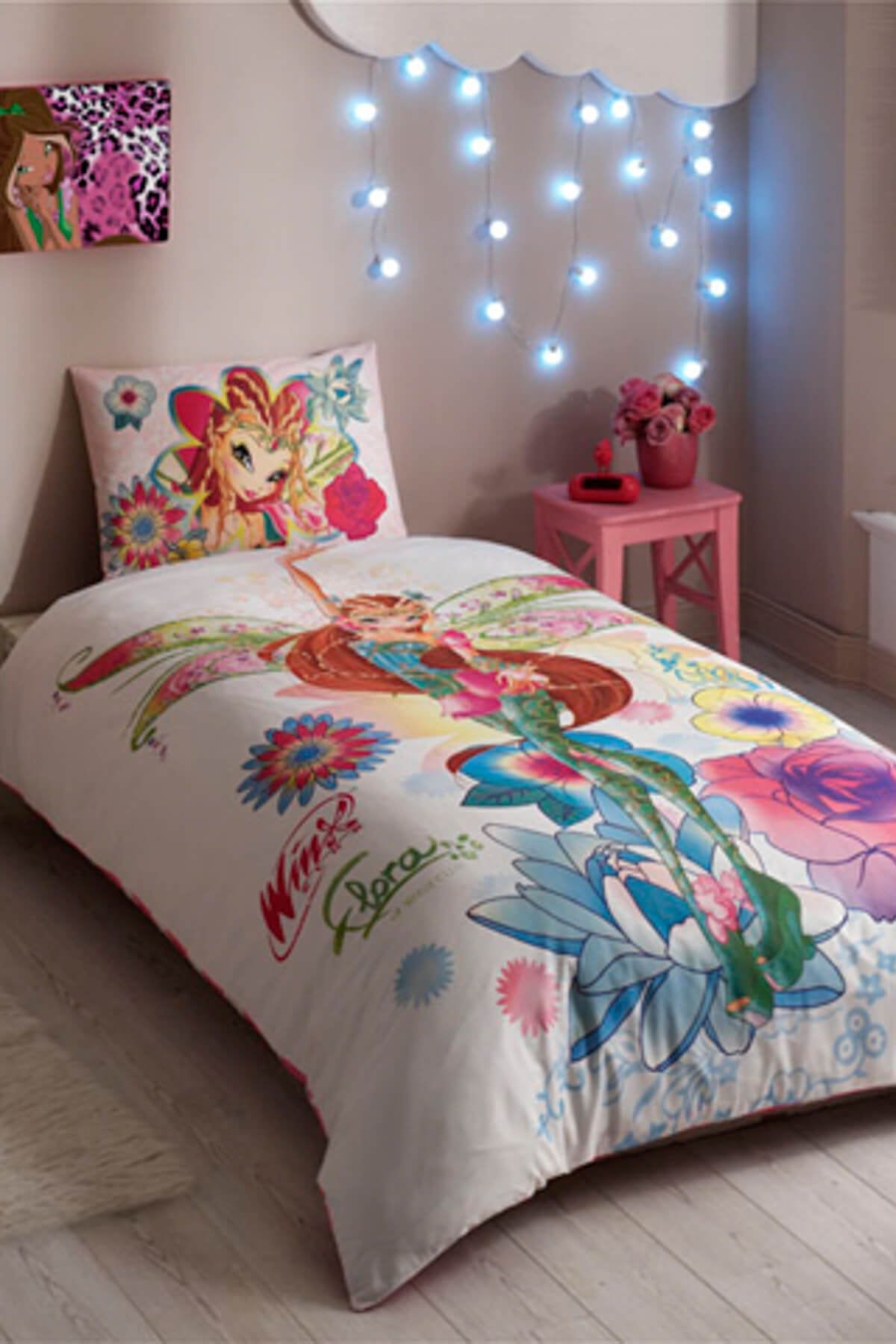 Single Duvet Cover Set Winx Magic Flora 60119257