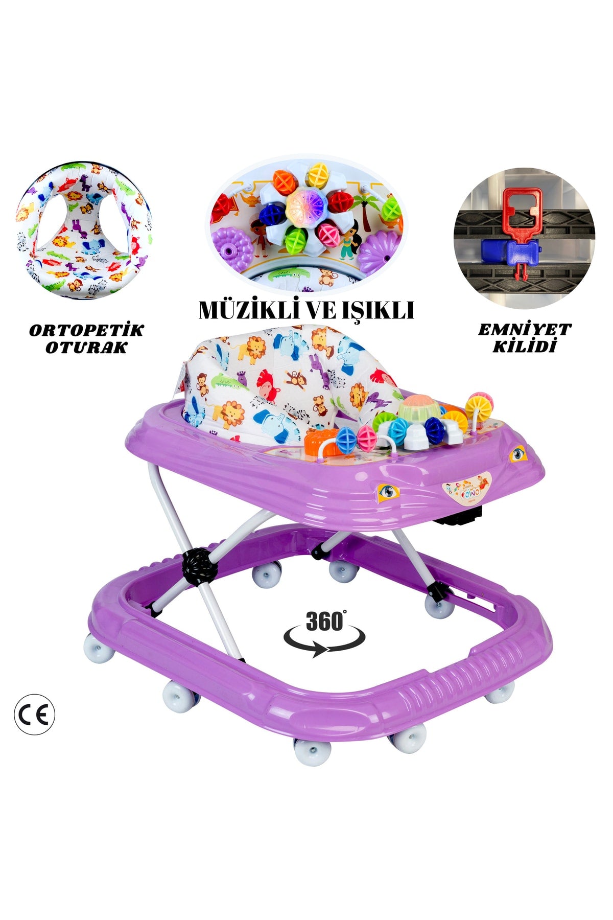Musical And Lighted Walker 10 Leg Spider Model Yrtç22
