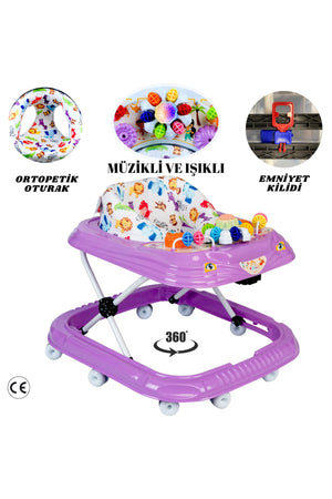 Musical And Lighted Walker 10 Leg Spider Model Yrtç22