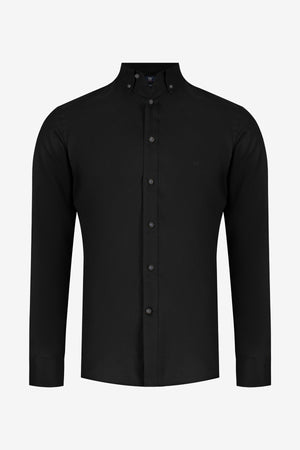 Black Oxford Shirt