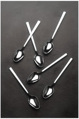 Nilüfer 6 Pieces Steel Teaspoon Set Stainless Steel