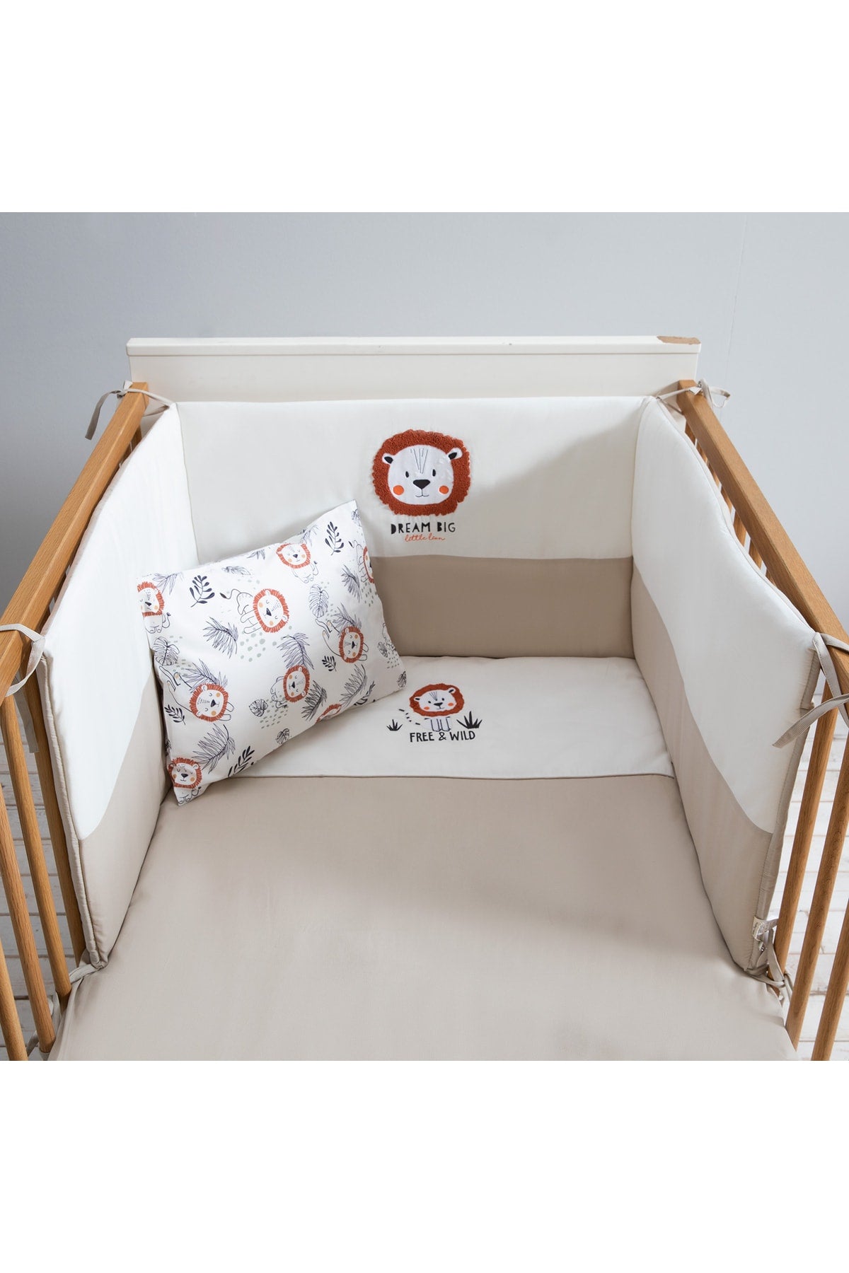 Forest Montessori Duvet Cover Set Beige