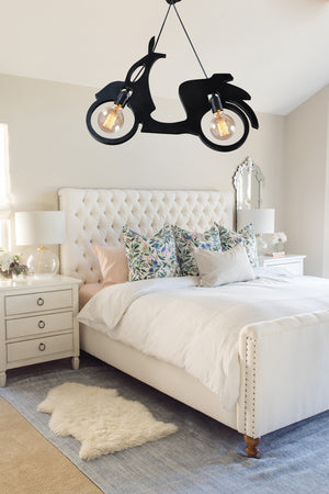 Roller Motor Fahrrad Kronleuchter Pendelleuchte Moderne Rustikale Dekorative Lampe Teen-Kid's Zimmer