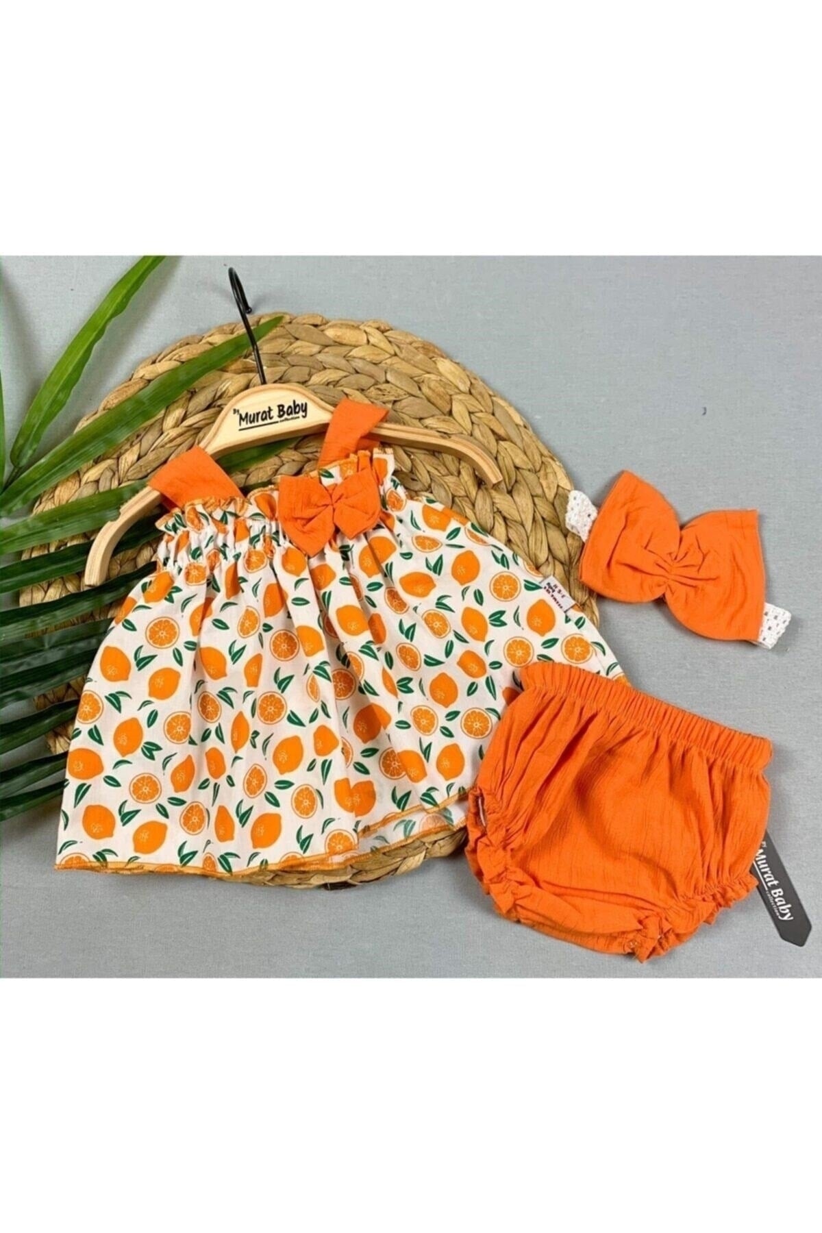 Mandarine Bedrucktes Set
