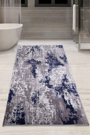 Blue 80x150 cm One Piece Bath Mat Non-Slip Base - Swordslife