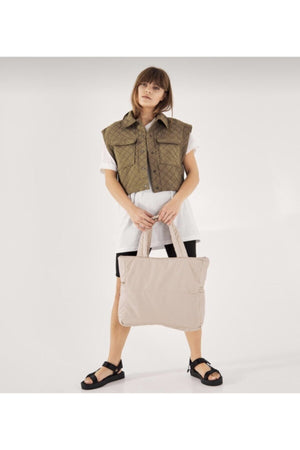 Puff Wasserdichte Stoff Cross Shoulder Baguette Hand- Und Schultertasche