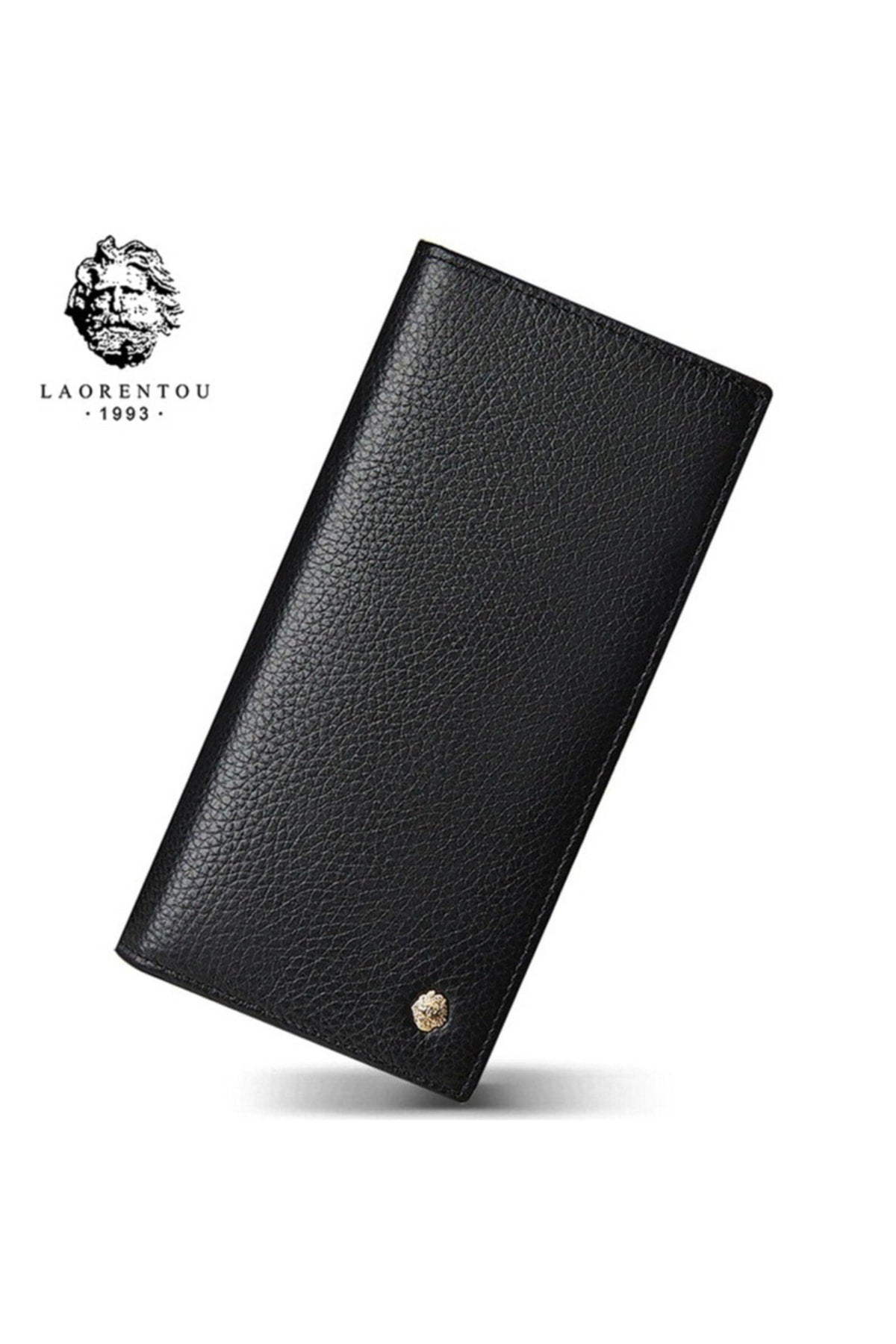 Salvatore Made in Italy Lange Herrenbrieftasche aus echtem Leder – Langes Herrenkartenetui