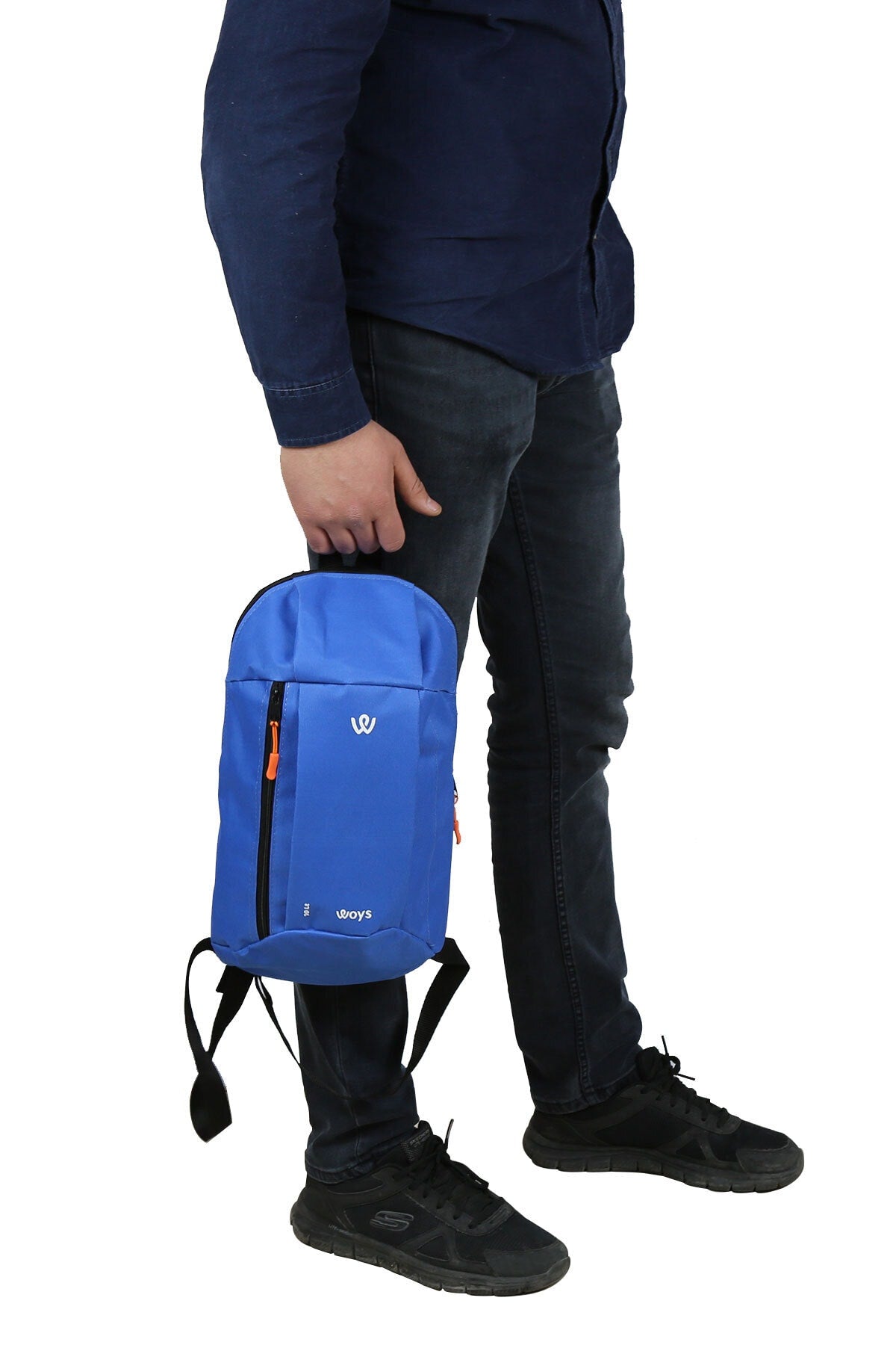 10Lt Unisex Blue Camping Cycling Hiking Mini Backpack