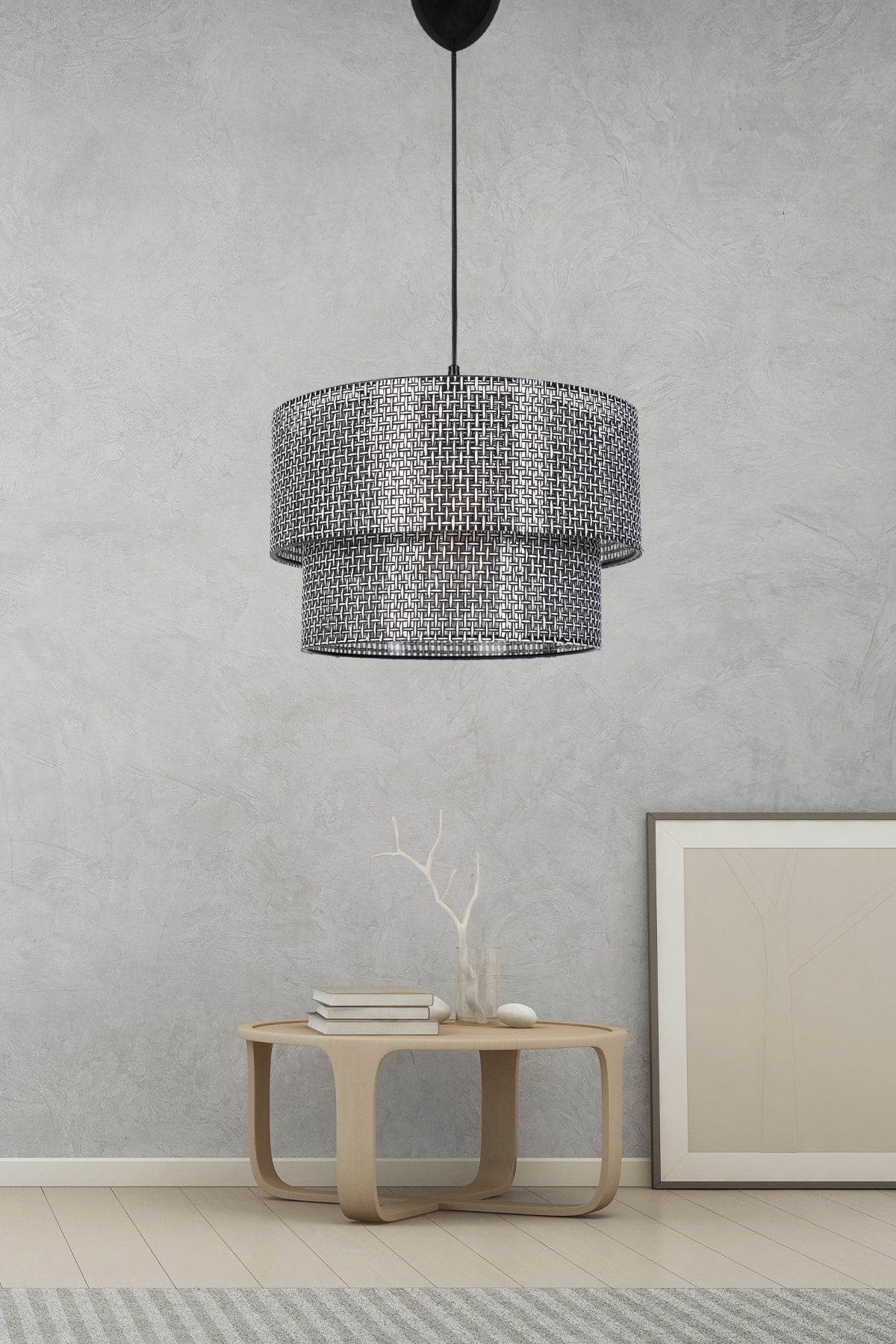 Desert Pendant Chandelier Black