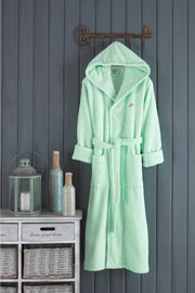 Pile Hooded Bamboo Bathrobe - Swordslife